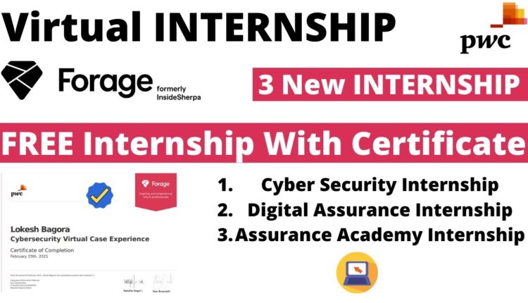 تدريبات اونلاين مجانيه بشهادات معتمده من منصه Forage