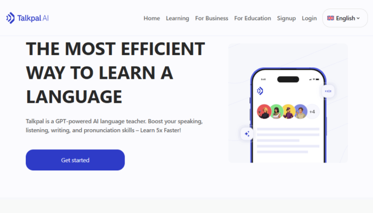 أداة Talkpal لتعلم اللغات