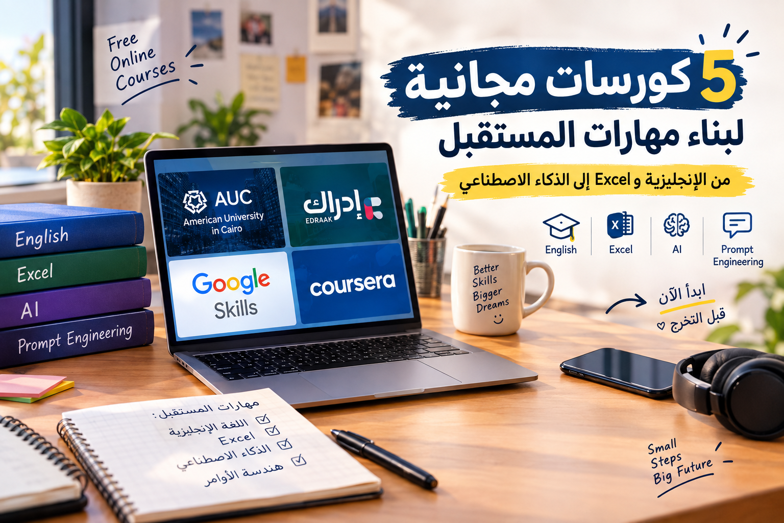 كورسات مجانية أونلاين