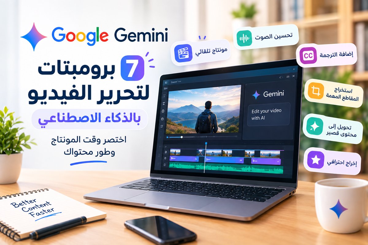 برومبتات Gemini لتحرير الفيديو